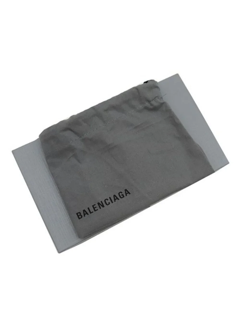 Balenciaga Coin Case Envelope Long Calf Petal Pink Army Green Matte Silver